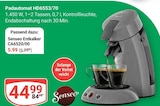 Aktuelle Kaffeevollautomat Angebote bei GLOBUS in Mannheim Aktuelles Padautomat HD6553/70 Angebot bei GLOBUS in Mannheim ab 44,99 €