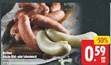 Berliner frische Blutwurst für 0,59 € bei E center im Angebot Berliner frische Blutwurst im aktuellen E center Prospekt