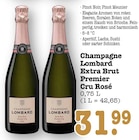 Champagne Extra Brut Premier Cru Rosé im Angebot bei E center in Karlsruhe Champagne Extra Brut Premier Cru Rosé Angebote von Lombard bei E center Karlsruhe für 31,99 €