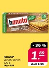 Crispy Cocoa von Hanuta im aktuellen Netto mit dem Scottie Prospekt für 1,89 €