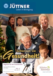 Aktueller Jüttner Orthopädie KG Sanitätshäuser Prospekt für Bad Langensalza: Schenken Sie Gesundheit! mit 6} Seiten, 12.11.2025 - 31.01.2026