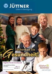 Jüttner Orthopädie KG Sanitätshäuser Prospekt der aktuellen Woche mit 6 Seiten, gültig von 12.11.2025 bis 31.01.2026, in Leinefelde und Umgebung Aktueller Jüttner Orthopädie KG Sanitätshäuser Prospekt in Leinefelde und Umgebung, "Schenken Sie Gesundheit!" mit 6 Seiten, 12.11.2025 - 31.01.2026