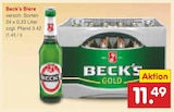 Gold Angebote von Beck's bei Netto Marken-Discount Munster für 11,49 €