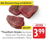 Aktuelle Thunfisch Angebote bei E center in Freiburg (Breisgau) Aktuelles Thunfisch-Steaks Angebot bei E center in Freiburg (Breisgau) ab 3,99 €
