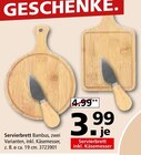 Servierbrett inkl. Käsemesser von  im aktuellen Segmüller Prospekt für 3,99 €