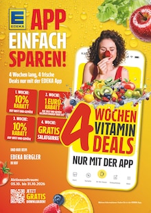 Aktueller EDEKA Prospekt "Wir lieben Lebensmittel!" Aktueller EDEKA Prospekt