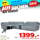 Arctic Ecksofa bei Seats and Sofas im Oberhausen Prospekt für 1.399,00 €