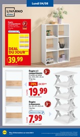 Meuble Chaussures Angebote im Prospekt "Le vrai prix des bonnes choses" von Lidl Meuble Chaussures Angebote im Prospekt "Le vrai prix des bonnes choses" von Lidl auf Seite 28