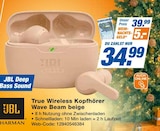 Aktuelles True Wireless Kopfhörer Wave Beam beige Angebot bei expert in Ingolstadt ab 34,99 €