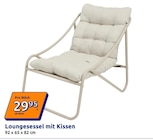Loungesessel mit Kissen von  im aktuellen Action Prospekt für 29,95 €