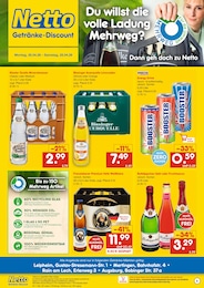 Netto Marken-Discount Prospekt für Bobingen: "DER ORT, AN DEM DU IMMER AUSGEZEICHNETE PREISE FINDEST.", 2 Seiten, 20.04.2026 - 25.04.2026