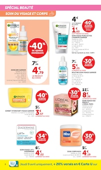Promotion Acide Hyaluronique dans le prospectus Super U, valable du 08/04/2026 au 19/04/2026 Promo Acide Hyaluronique dans le catalogue Super U du moment à la page 6