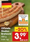 Offizielle Stadion Bratwurst im Angebot bei Netto Marken-Discount in Niederkassel Offizielle Stadion Bratwurst Angebote bei Netto Marken-Discount Niederkassel für 3,99 €