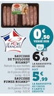 Saucisse de Toulouse - Bigard dans le catalogue Super U