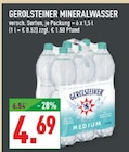 Mineralwasser im Angebot bei Marktkauf in Bergisch Gladbach Mineralwasser Angebote von Gerolsteiner bei Marktkauf Bergisch Gladbach für 4,69 €