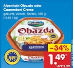 Alpenhain Obazda oder Camembert Creme von Alpenhain im aktuellen Netto Marken-Discount Prospekt