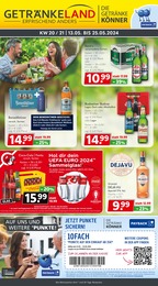 Aktueller Getränkeland Getränkemärkte Prospekt für Fliegenberg: Die Getränkekönner mit 11} Seiten, 13.05.2024 - 25.05.2024