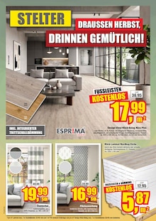 wohnen & sparen Stelter Prospekt der KW 44 "DRAUSSEN HERBST, DRINNEN GEMÜTLICH!" Aktueller wohnen & sparen Stelter Prospekt "DRAUSSEN HERBST, DRINNEN GEMÜTLICH!" Seite 1 von 8 Seiten