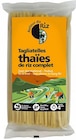 Tagliatelles thaies de riz complet à NaturéO dans Saint-Prix Tagliatelles thaies de riz complet à NaturéO dans Saint-Prix