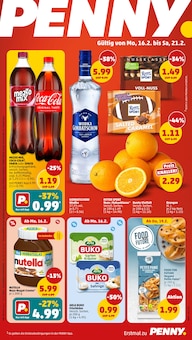 Coca Cola im Penny Prospekt "Wer günstig will, muss Penny." mit 38 Seiten (Wismar)