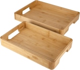Plateaux en bambou - SILVERCREST - Lidl à Vitry-sur-Seine Plateaux en bambou - SILVERCREST en promo chez Lidl Vitry-sur-Seine à 9,99 €