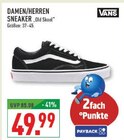 Damen/Herren Sneaker 'Old Skool' Angebote von Vans bei Marktkauf Hattingen für 49,99 €