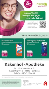 mea - meine apotheke Prospekt der KW 2 "Unsere Januar-Angebote" Aktueller mea - meine apotheke Prospekt "Unsere Januar-Angebote" Seite 1 von 4 Seiten
