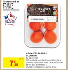 6 tomates farcies - Clermont en promo chez Intermarché Nîmes à 7,45 €