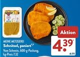 Aktuelles Schnitzel, paniert Angebot bei ALDI SÜD in Frankfurt (Main) ab 4,39 €