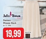 Damen-Plissee-Rock im Angebot bei Kaufhaus Stolz in Rostock Damen-Plissee-Rock Angebote von Julia Brown by Stolz bei Kaufhaus Stolz Rostock für 19,99 €