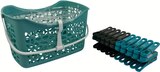 Panier à pince + 20 pinces à linge - DOMEDIA dans le catalogue Intermarché Super