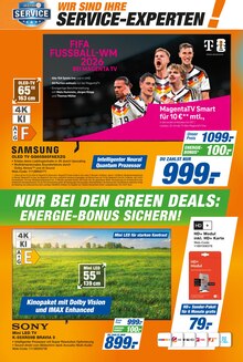 Fernseher im expert Prospekt "Top Angebote" mit 16 Seiten (Neumünster)