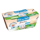 Riz au lait de brebis - 2 x 100 g - GRANDEUR NATURE en promo chez Botanic Riz au lait de brebis - 2 x 100 g - GRANDEUR NATURE dans le catalogue Botanic