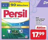 Pulver, Kraft Gel oder 4in1 Discs im Angebot bei Markant Nordwest in Lingen Pulver, Kraft Gel oder 4in1 Discs Angebote von Persil bei Markant Nordwest Lingen für 17,99 €