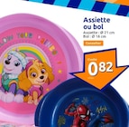 Assiette ou bol en promo chez Action Montluçon à 0,82 €