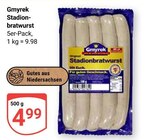 Aktuelles Stadionbratwurst Angebot bei GLOBUS in Braunschweig ab 4,99 €