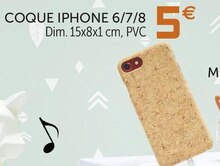 Coque iphone 6/7/8 - Gifi à Le Chesnay Coque iphone 6/7/8 en promo chez Gifi Le Chesnay à 5,00 €