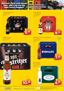 Bier im Netto Marken-Discount Prospekt "DER ORT, AN DEM DU IMMER AUSGEZEICHNETE PREISE FINDEST." mit 6 Seiten (Brandenburg (Havel))