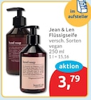Flüssigseife Pink Pepper von Jean & Len im aktuellen budni Prospekt