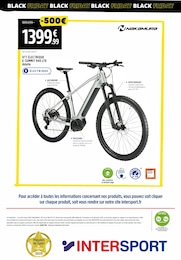 Offre Vélo Électrique dans le catalogue Intersport du moment à la page 7