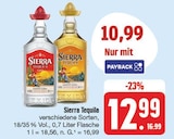 EDEKA Zell - Tequila Angebot im Prospekt Tequila bei EDEKA im Zell Prospekt für 10,99 €