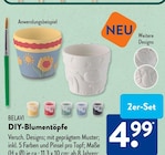 DIY-Blumentöpfe von Belavi im aktuellen ALDI SÜD Prospekt für 4,99 €
