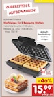 Aktuelles Waffeleisen für 2 Belgische Waffeln Angebot bei Netto Marken-Discount in Recklinghausen ab 15,99 €