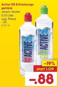 Erfrischungsgetränk bei Netto Marken-Discount in Bad Oeynhausen Erfrischungsgetränk im Angebot bei Netto Marken-Discount Bad Oeynhausen für 0,88 €