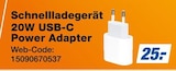 expert Plettenberg - Schnellladegerät 20W USB-C Power Adapter Angebot im Prospekt Schnellladegerät 20W USB-C Power Adapter bei expert im Plettenberg Prospekt für 25,00 €