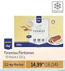 Tiramisu Portionen Angebote von METRO Chef bei Metro Heidelberg für 16,04 €