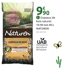 Promo Copeaux de bois naturel 10-40 mm 40 L à 9,90 € dans le catalogue Mr.Bricolage à Pont-de-Larn