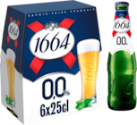 25% CAGNOTTÉS<BR>SUR VOTRE COMPTE<CAGNOTTE>  SUR LA GAMME 1664 - 1664 en promo chez Auchan Hypermarché Saint-Denis