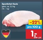 Spanferkel-Keule im Angebot bei Netto Marken-Discount in Freiberg Spanferkel-Keule Angebote bei Netto Marken-Discount Freiberg für 1,00 €