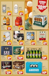 Pilsner Urquell Angebot im aktuellen REWE Prospekt auf Seite 21